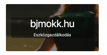 BJMOKK Nonprofit Kft.