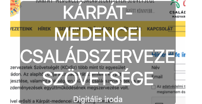 Kárpát-medencei Családszervezetek 